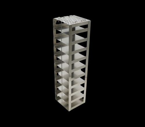 stainless steel chest freezer rack for 100 place plastic cryoboxes 