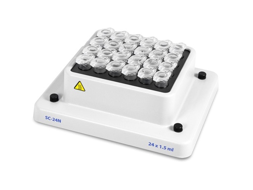 [lab-ks570] Block SC-24N, 24x 1,5  ml microtubes