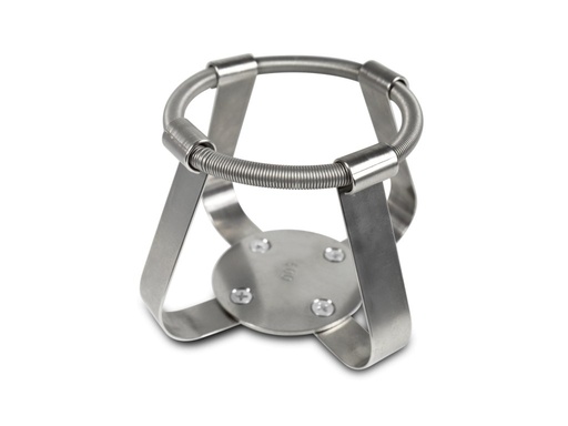 [lab-ks776] FC-500, Clamp stainless steel for flask 500 ml