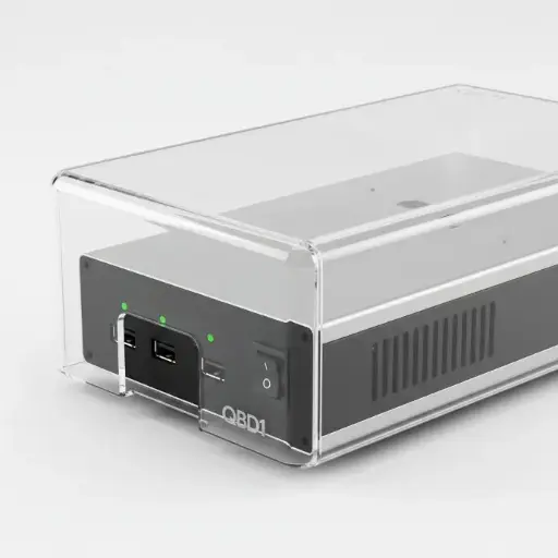 [lab-ks789] Cover for QBD1 - transparent polycarbonate